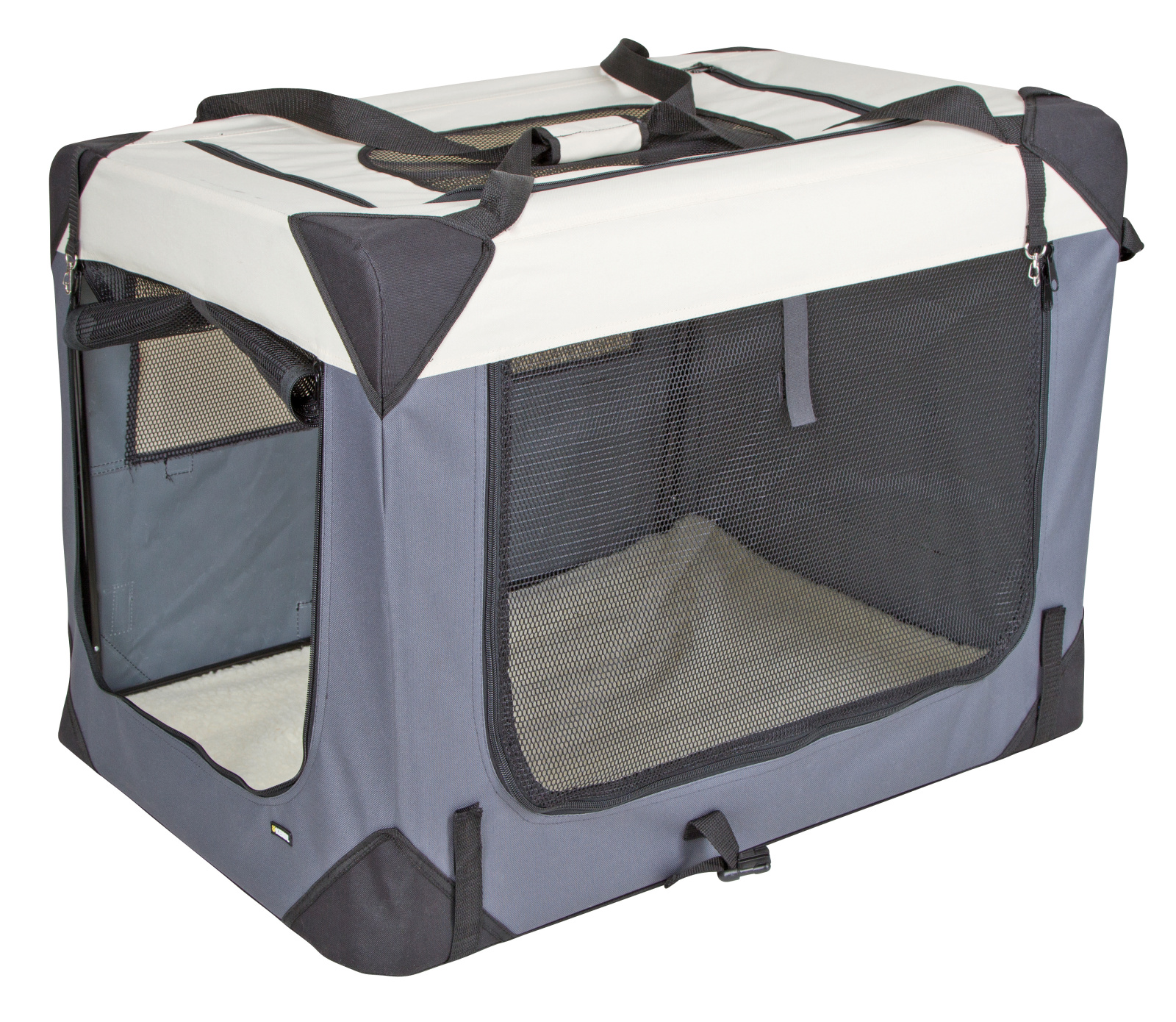 Kerbl Pet Journey Box trasporto cane alluminio nylon