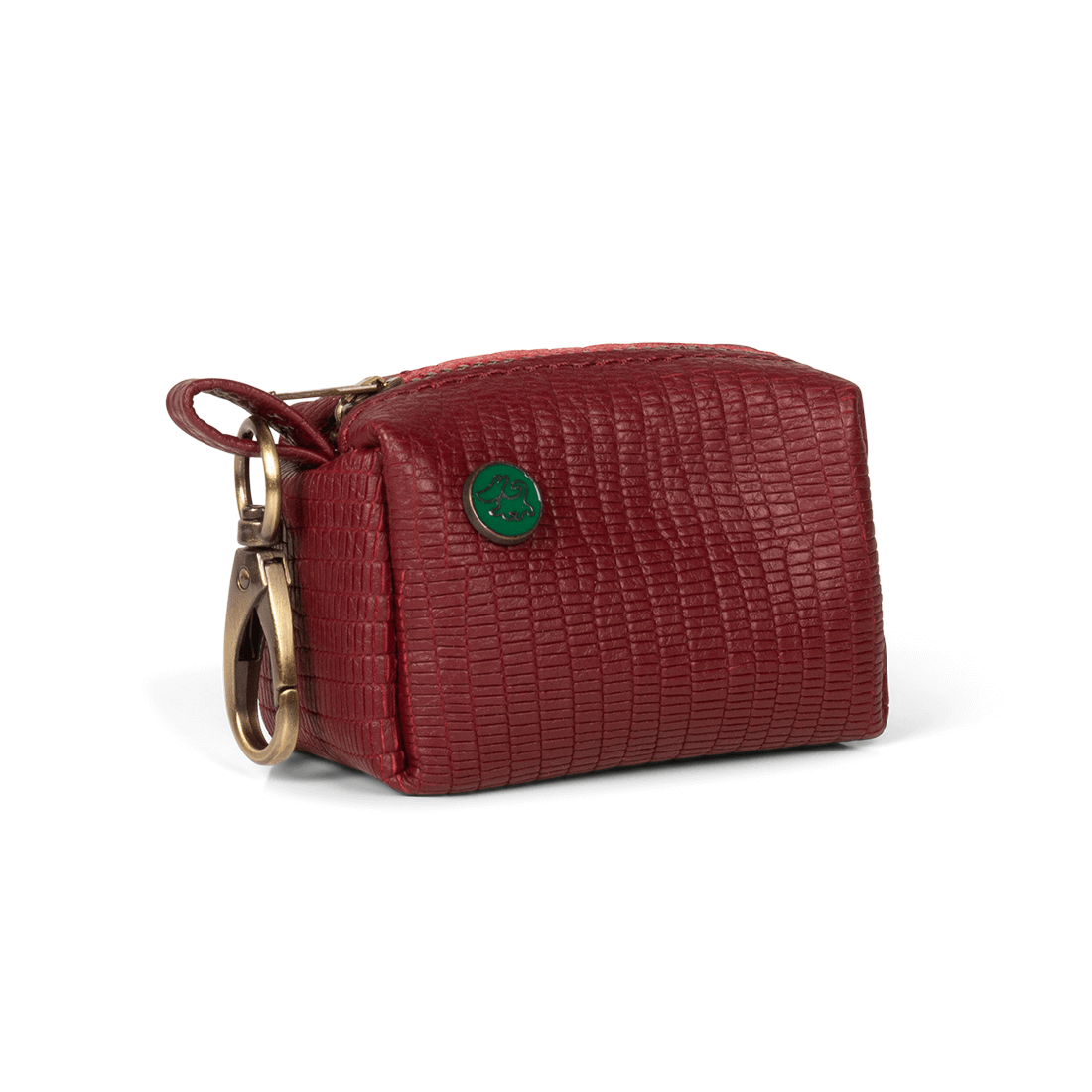 Dog with a Mission Bonnie Porta sacchetti cane pelle bordeaux