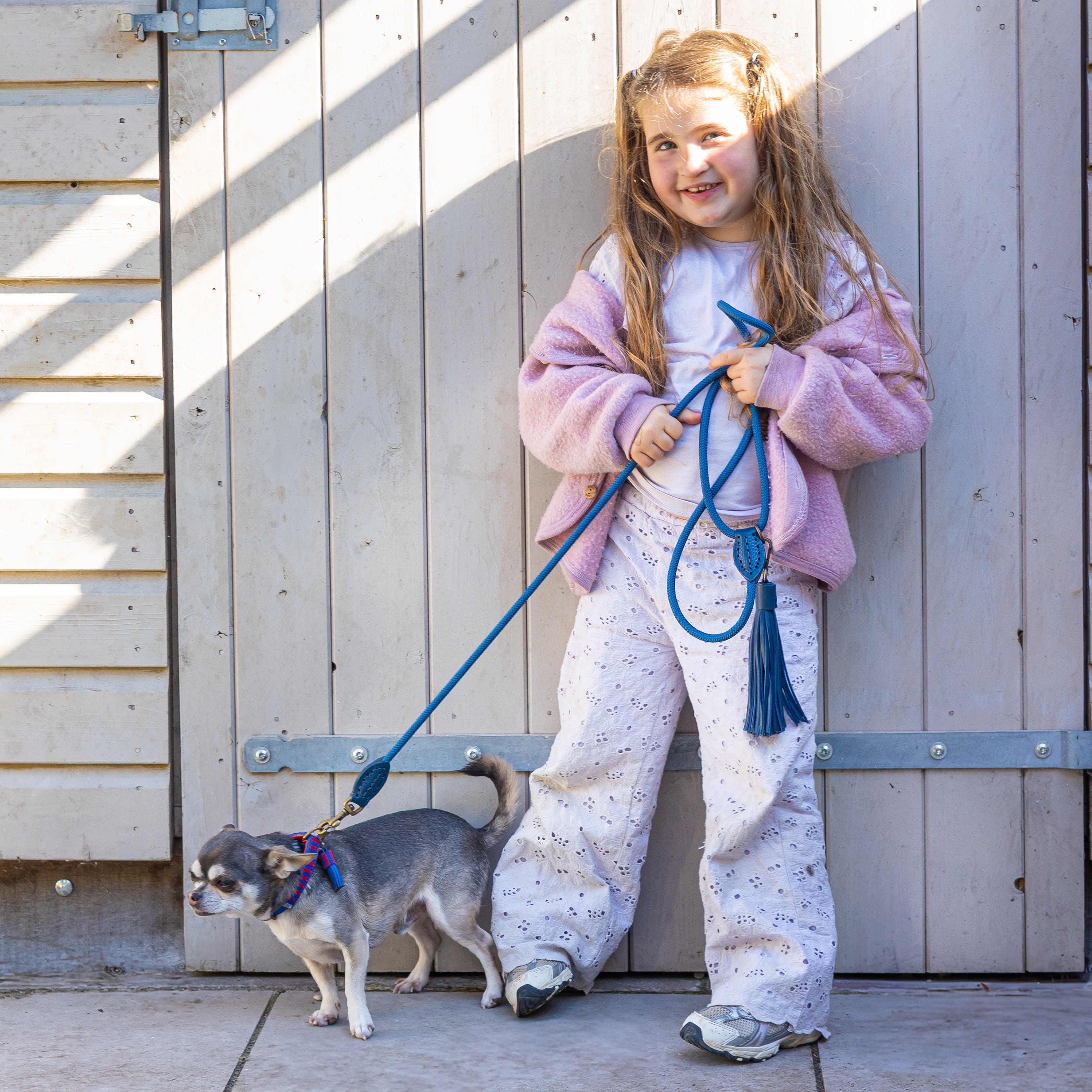 Dog with a Mission Atlantic Classic Guinzaglio S Blu 155 cm