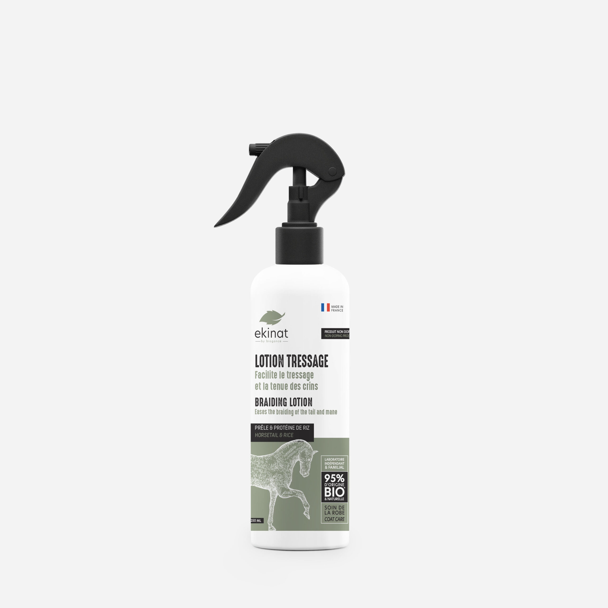 Ekinat Lozione Intrecci lozione cavallo criniera equiseto
