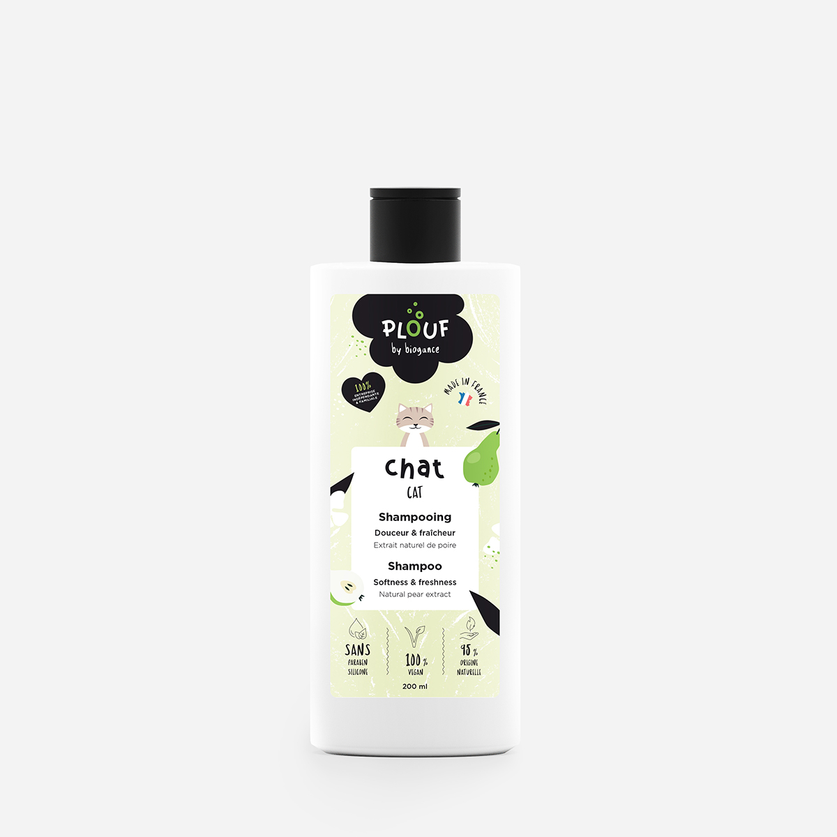 Biogance Plouf Shampoo Gatto Pera Delicato Manto