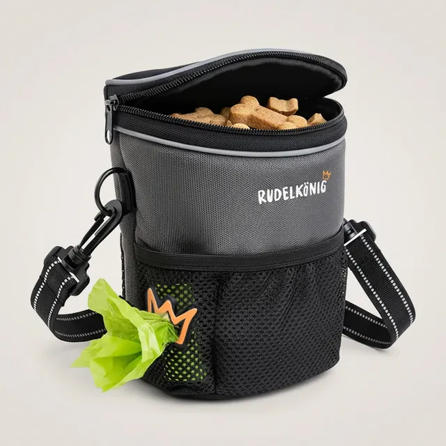 Rudelkönig Hundetraining sacchetto premi cane grigio addestramento