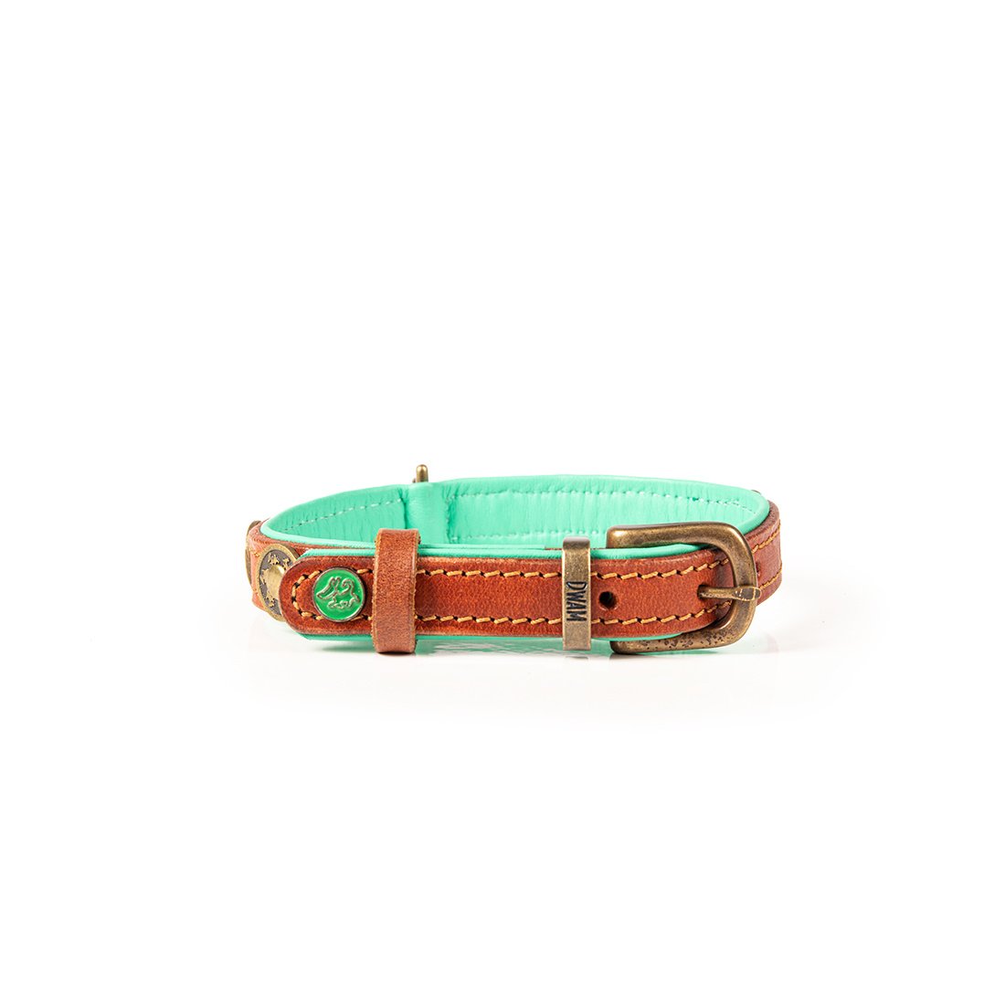 Dog with a Mission Urban collare cane S marrone pelle