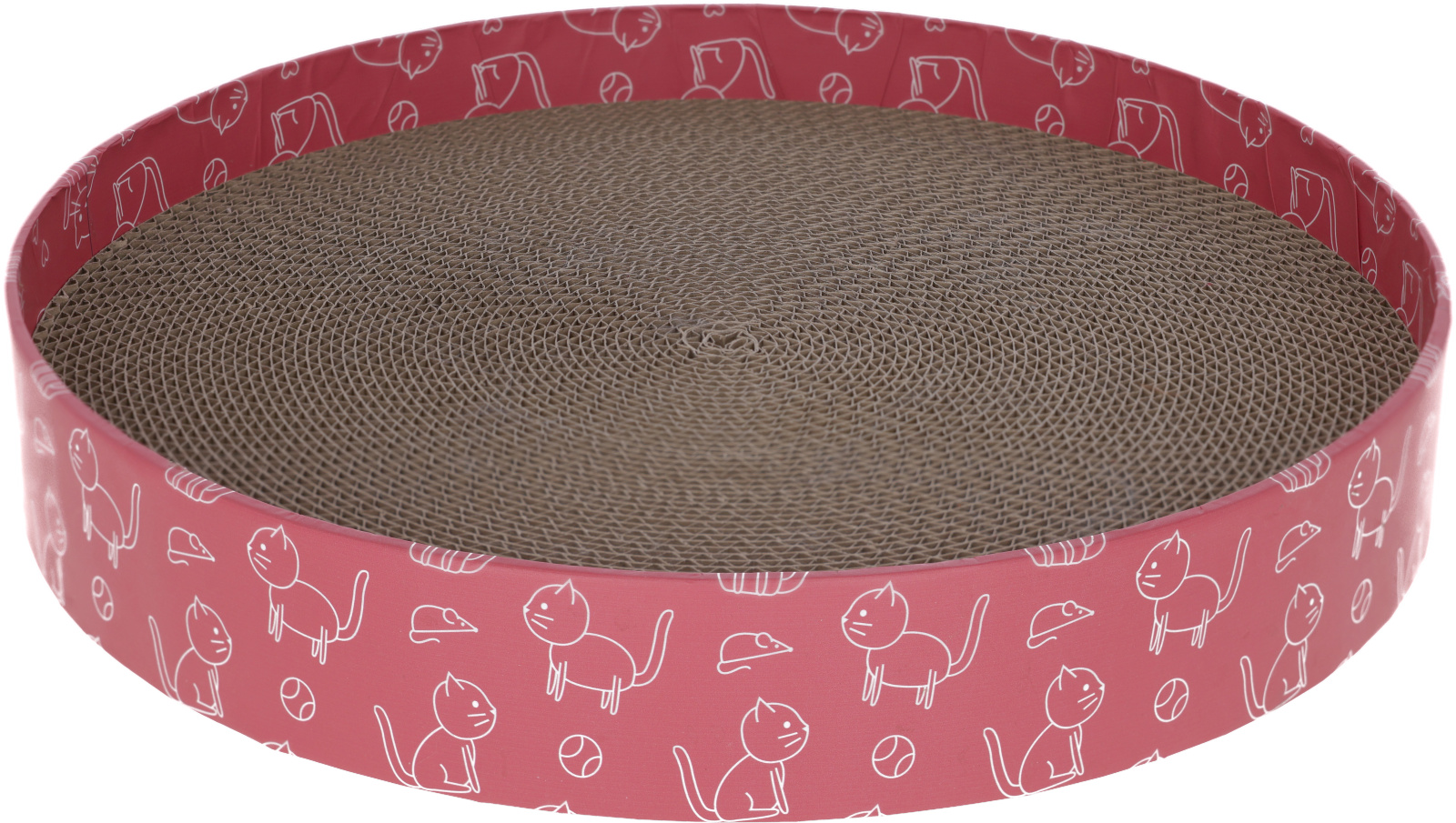 Kerbl Cat Scratch Bed Circle tiragraffi gatto cartone catnip