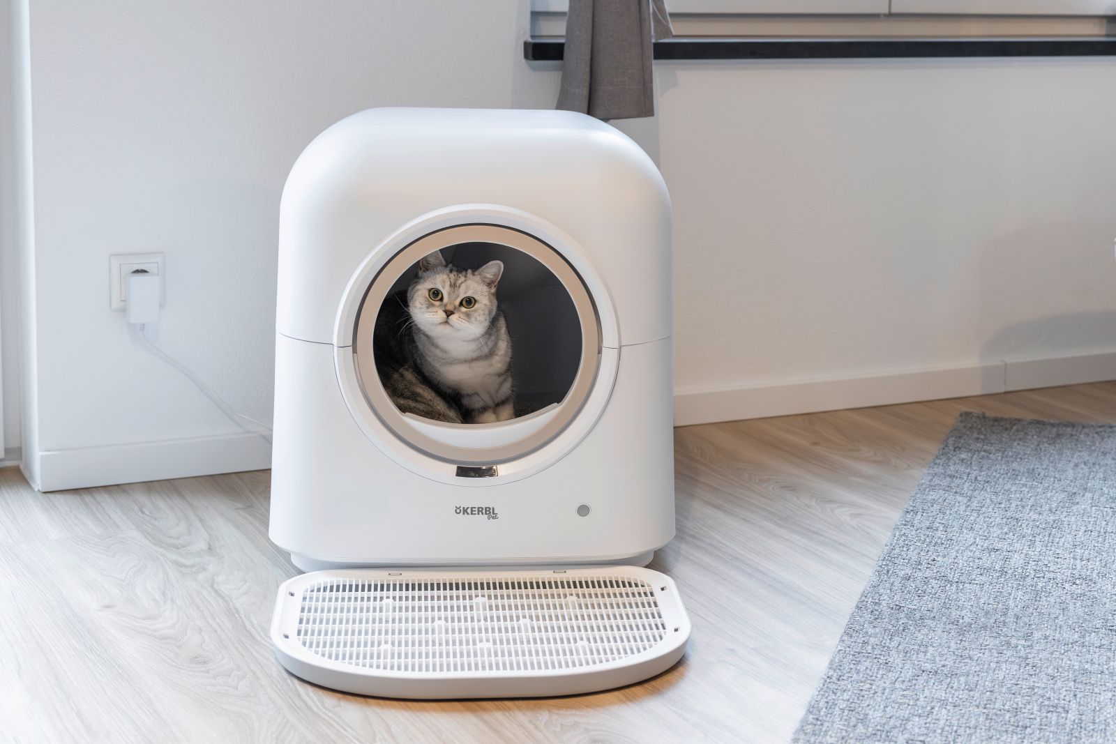 Kerbl Pet Smart Cat Litter Box lettiera autopulente app 6 L