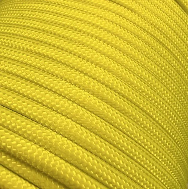 Toscani Paracord 550 Type 3 Corda Gialla 4mm al Metro