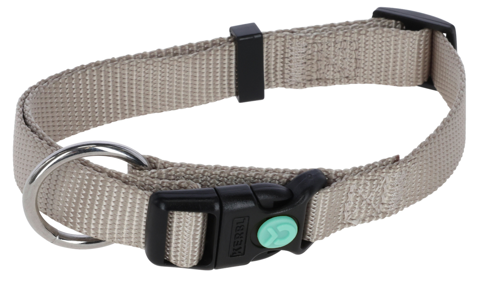 Kerbl Pet Miami Collare Nylon Cane Regolabile con Clip