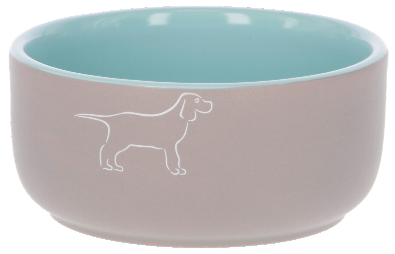 Kerbl Spirit ciotola cane ceramica smaltata con motivo