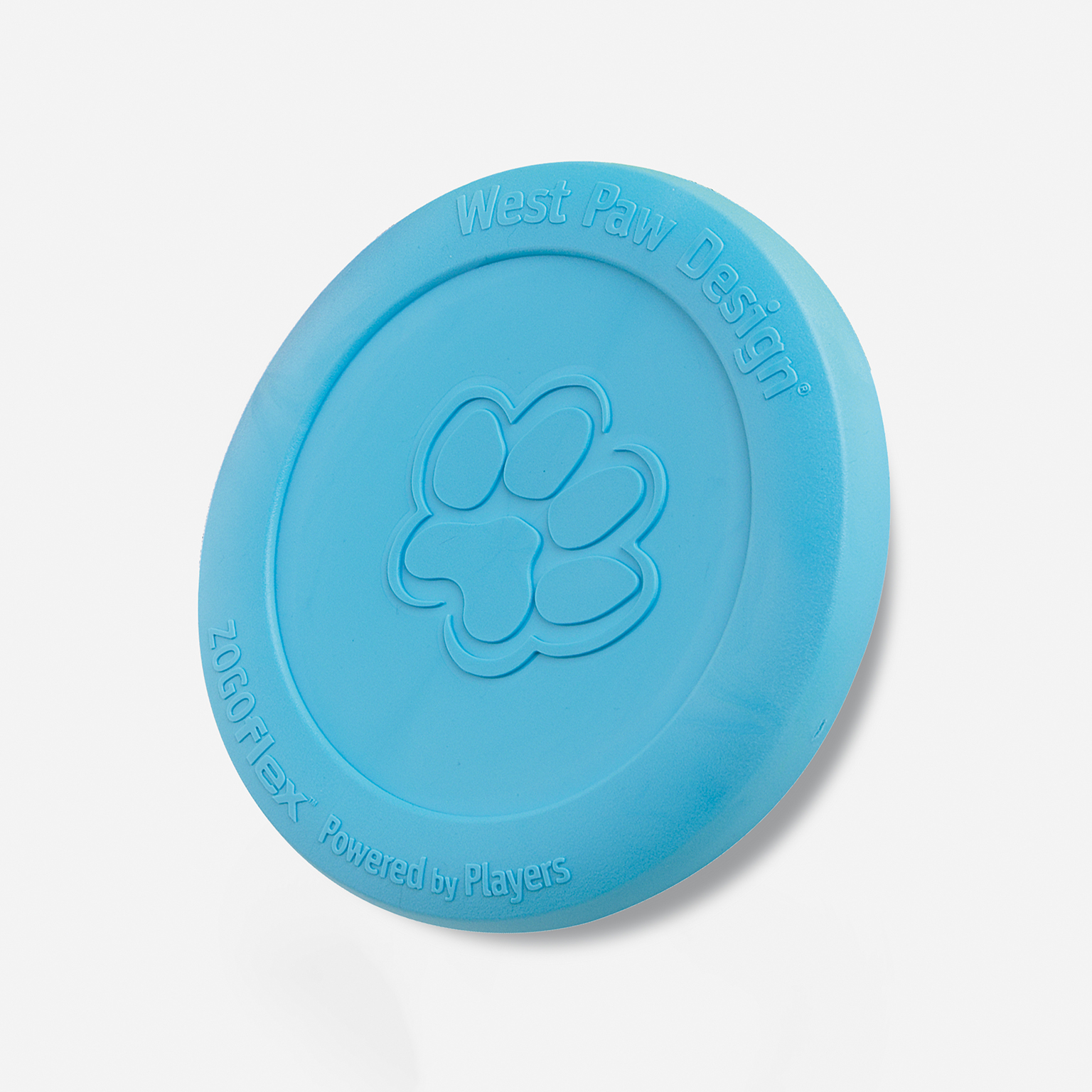 Biogance West Paw Zisc Frisbee cane azzurro riciclato