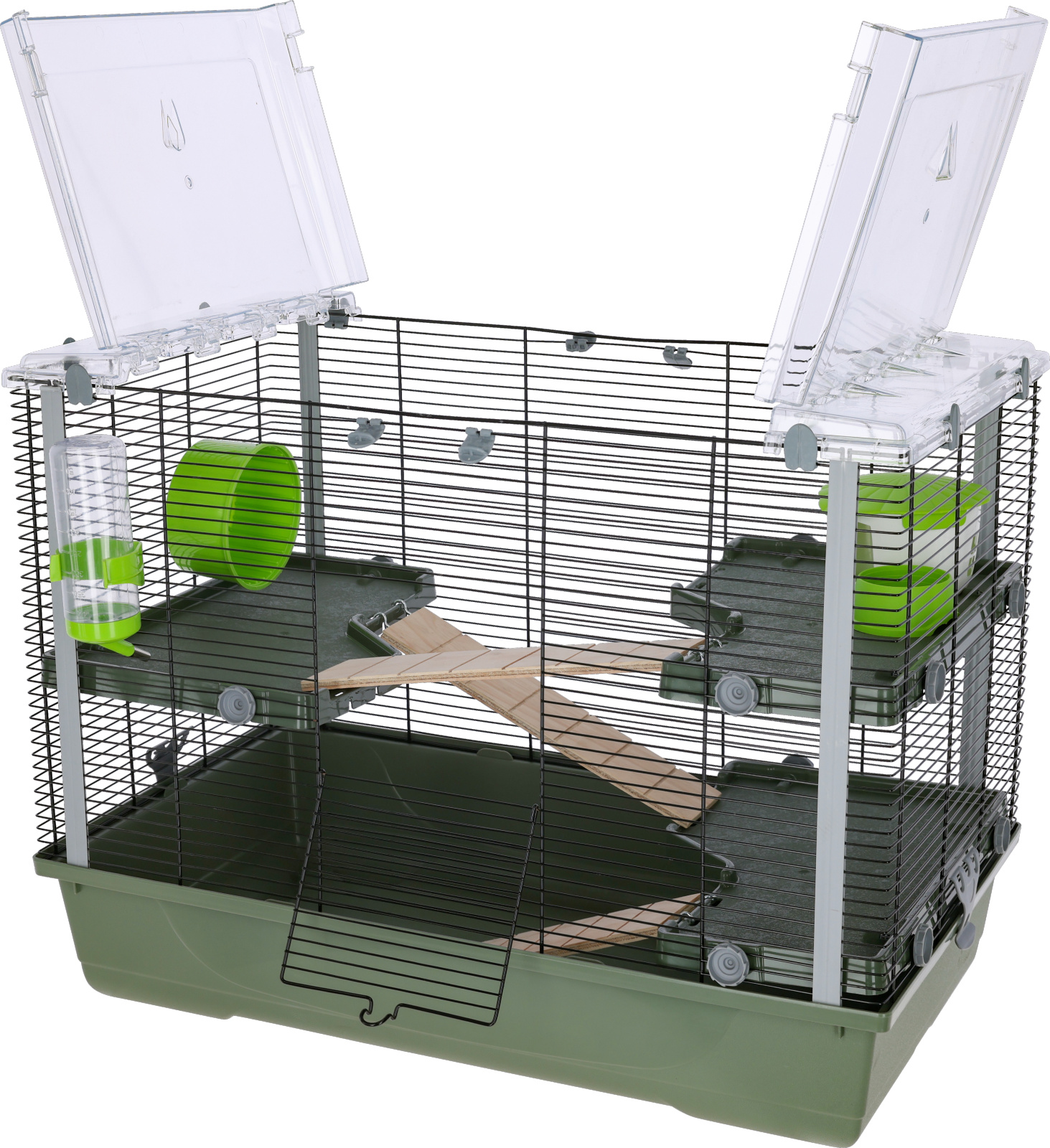 Kerbl Pet EVA 23 gabbia criceti con ruota e beverino