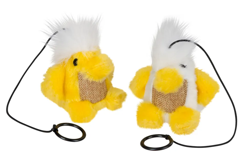 Kerbl Pet Birds Chico giocattolo gatto peluche con suono