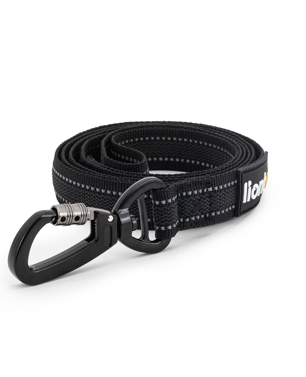 Lionto Hunde-Spaziergang guinzaglio gommato riflettente 1,70 m
