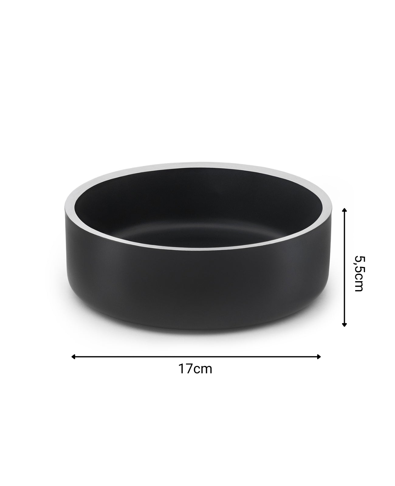Lionto Katzennapf ciotola per gatti acciaio inox antiscivolo