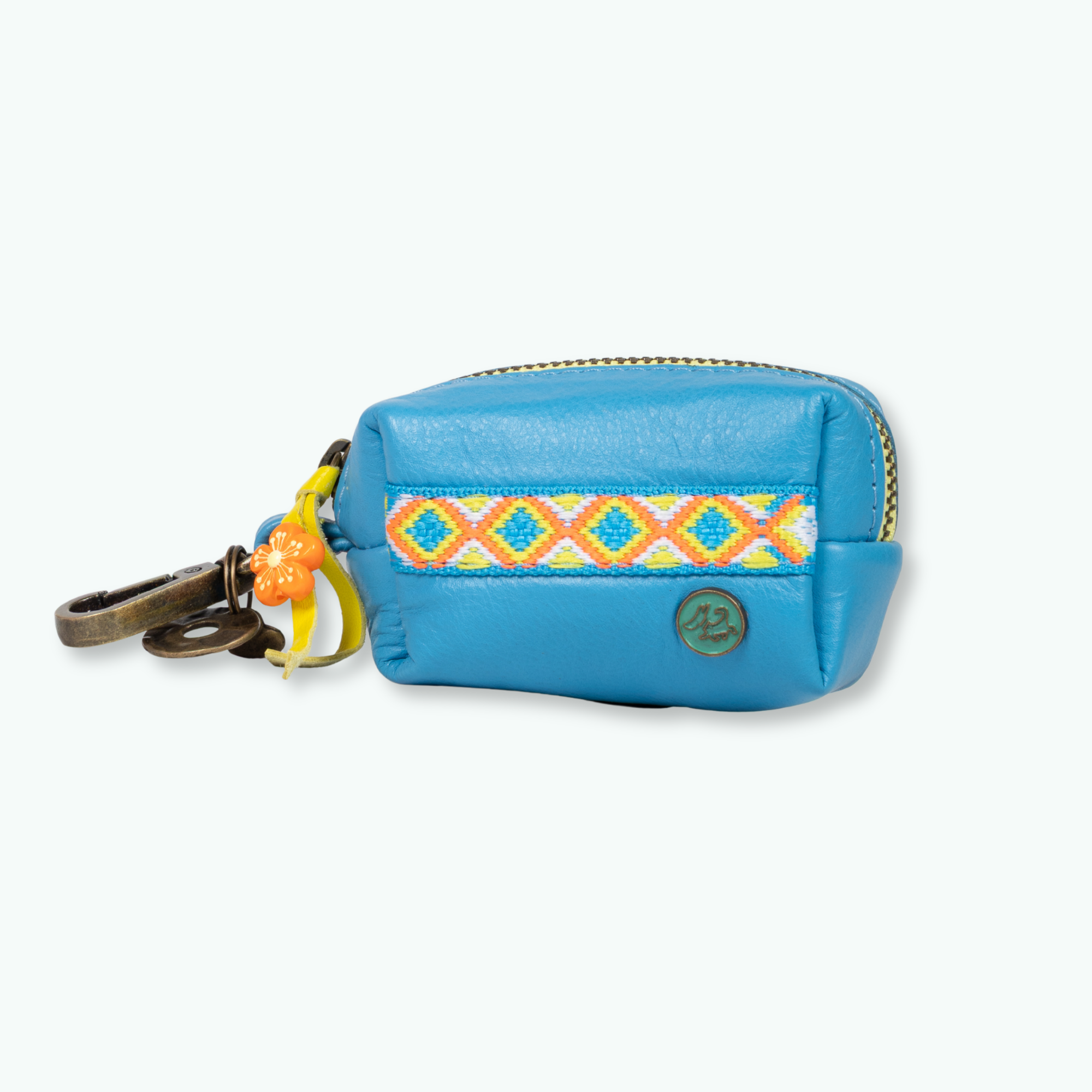Dog with a Mission Aloha Porta Sacchetti Cane Blu Oceano