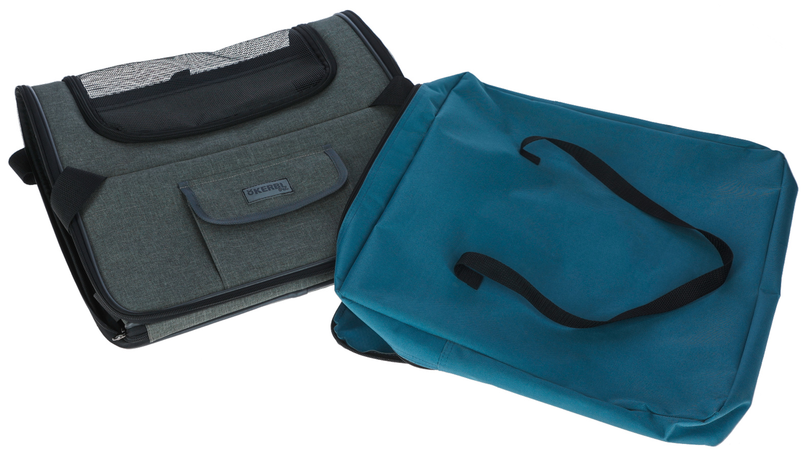 Kerbl Pet Vacation borsa trasporto cane auto Oxford 4 in 1