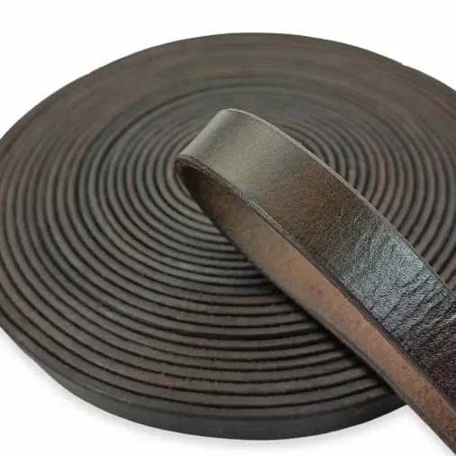 Toscani Strisce cuoio 16mm striscia tabacco 4mm