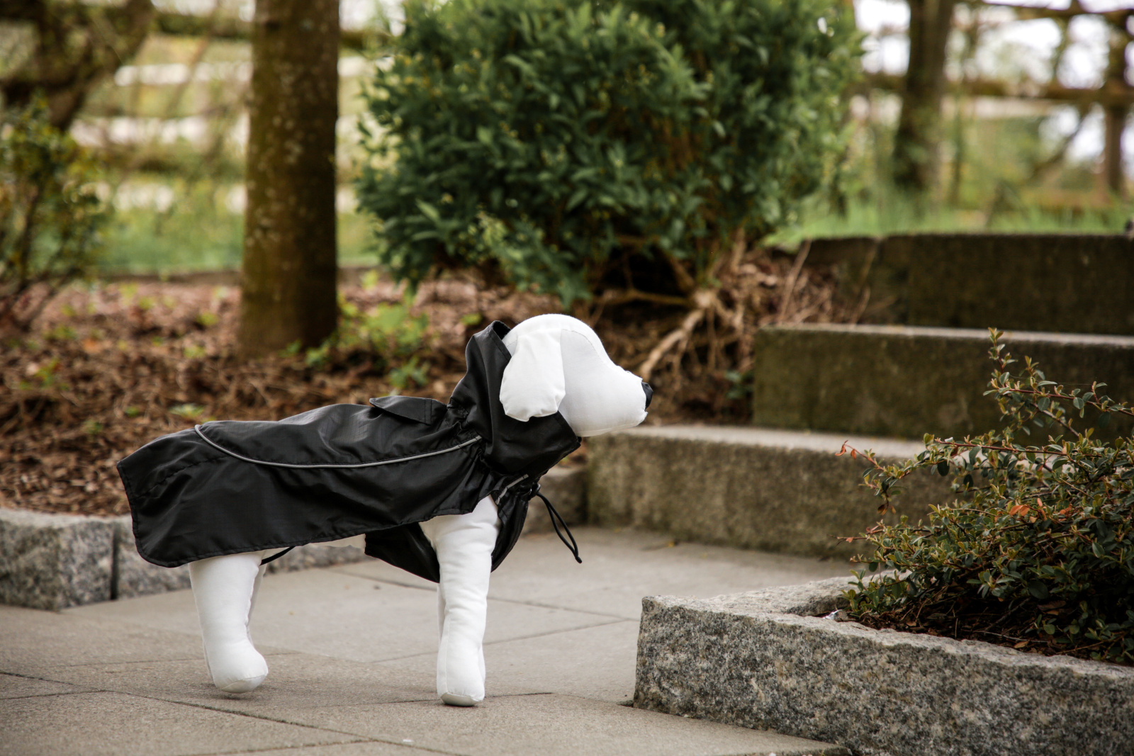 Kerbl Pet Raincoat Forks impermeabile cane poliestere