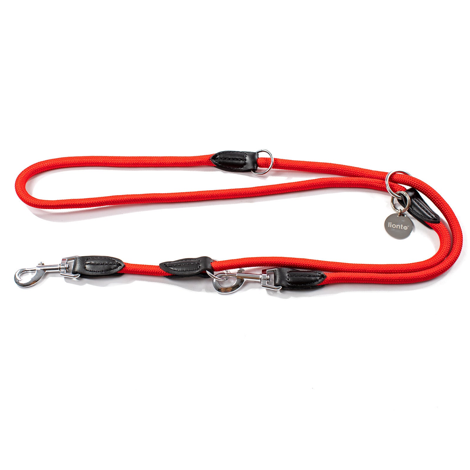 Lionto Hunde-Spaziergang guinzaglio regolabile 200 cm nylon blu