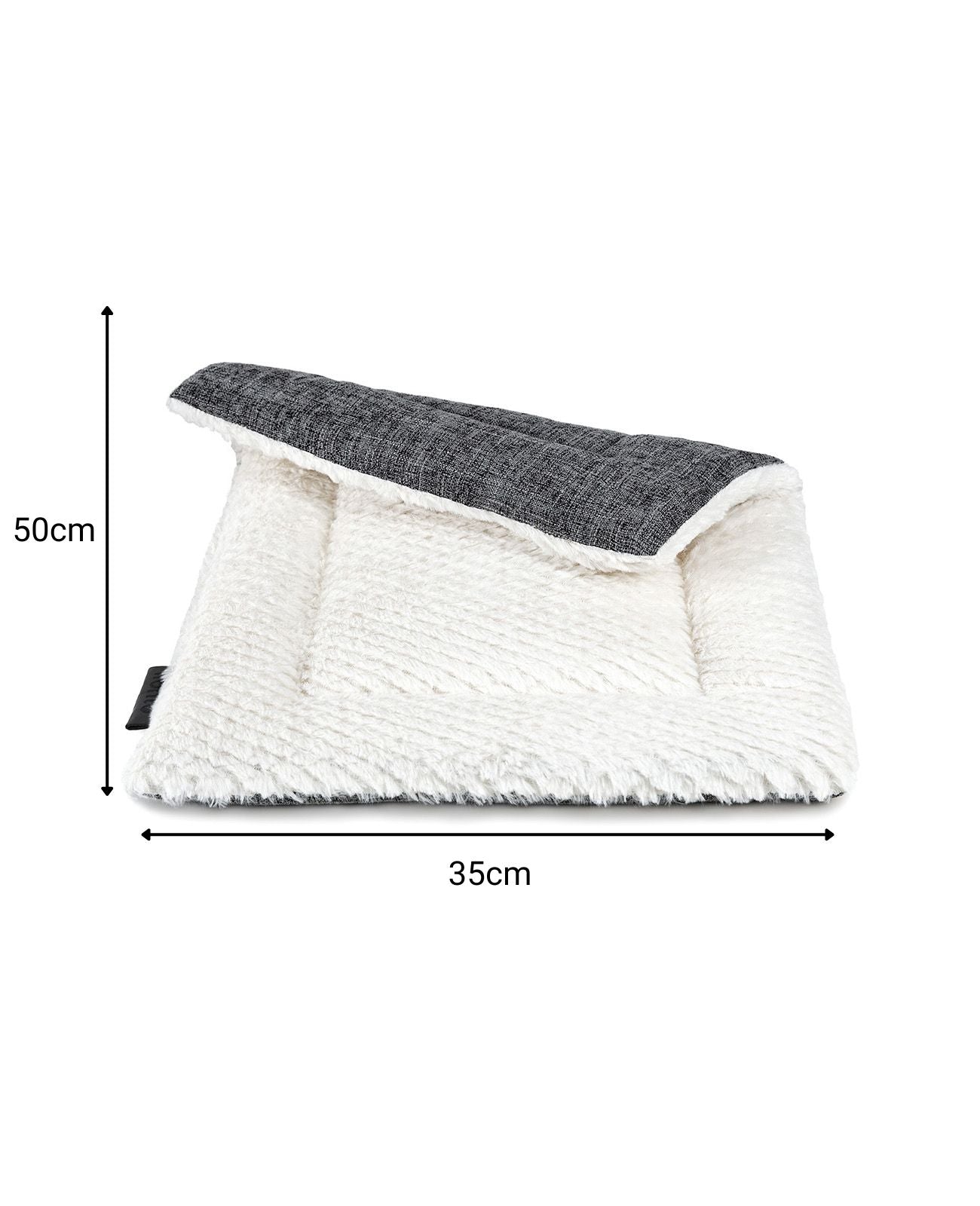 Lionto Katzenbettchen coperta double-face 75x55 cm lavabile