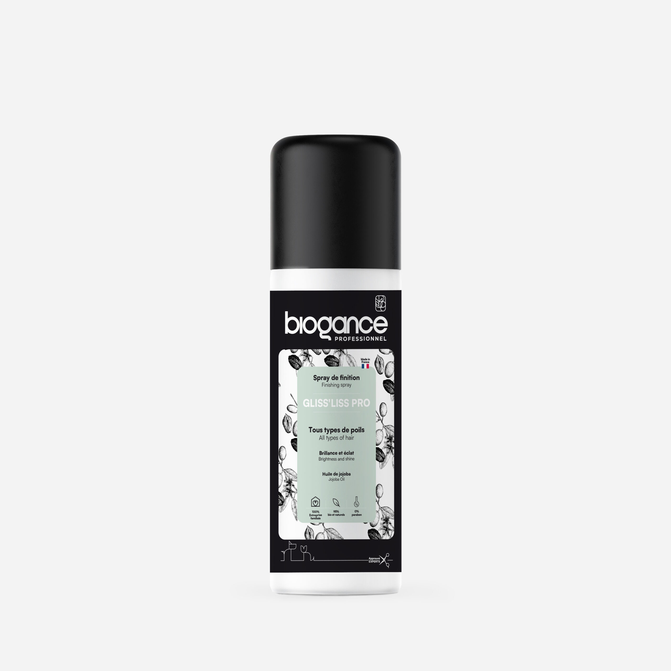 Biogance Gliss'Liss Pro Spray districante jojoba cane