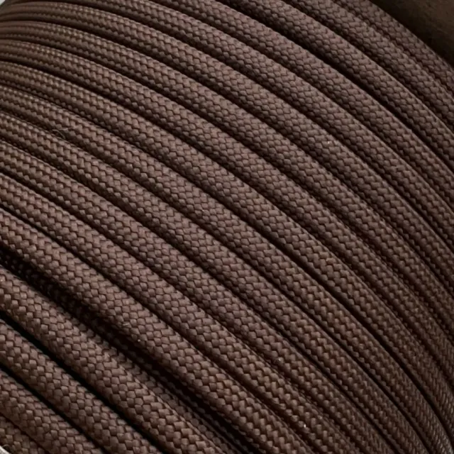 Toscani Paracord 550 Type 3 corda marrone scuro 4 mm