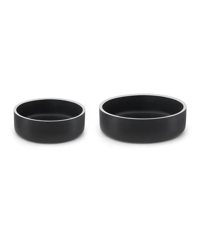 Lionto Hundenäpfe ciotola cane acciaio inox 825 ml antiscivolo nera
