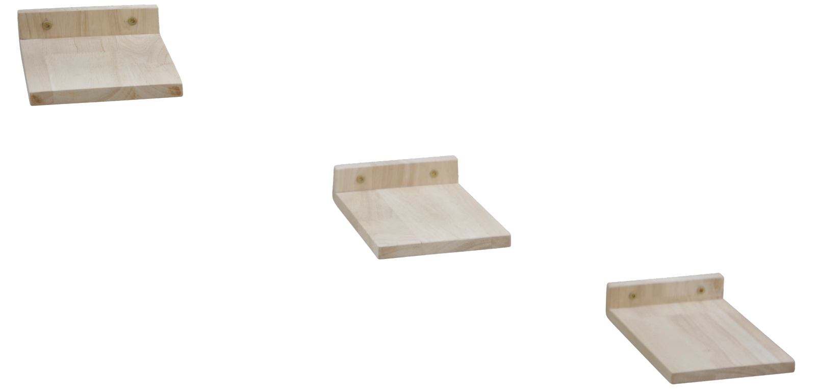 Kerbl Pet Rocky parete arrampicata gatto legno 6 pezzi sisal