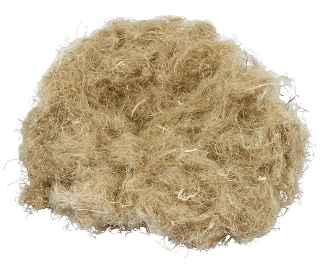 Kerbl Pet Hemp Wool lana canapa nido roditori naturale