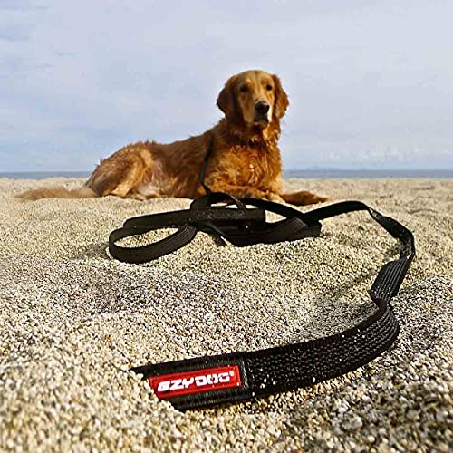 EzyDog Track n Train guinzaglio cane 5 m nero grip