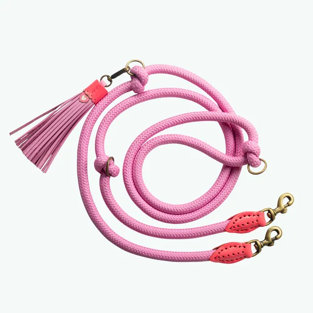 Dog with a Mission Sweety guinzaglio cane rosa L 220 cm x 1,4 cm