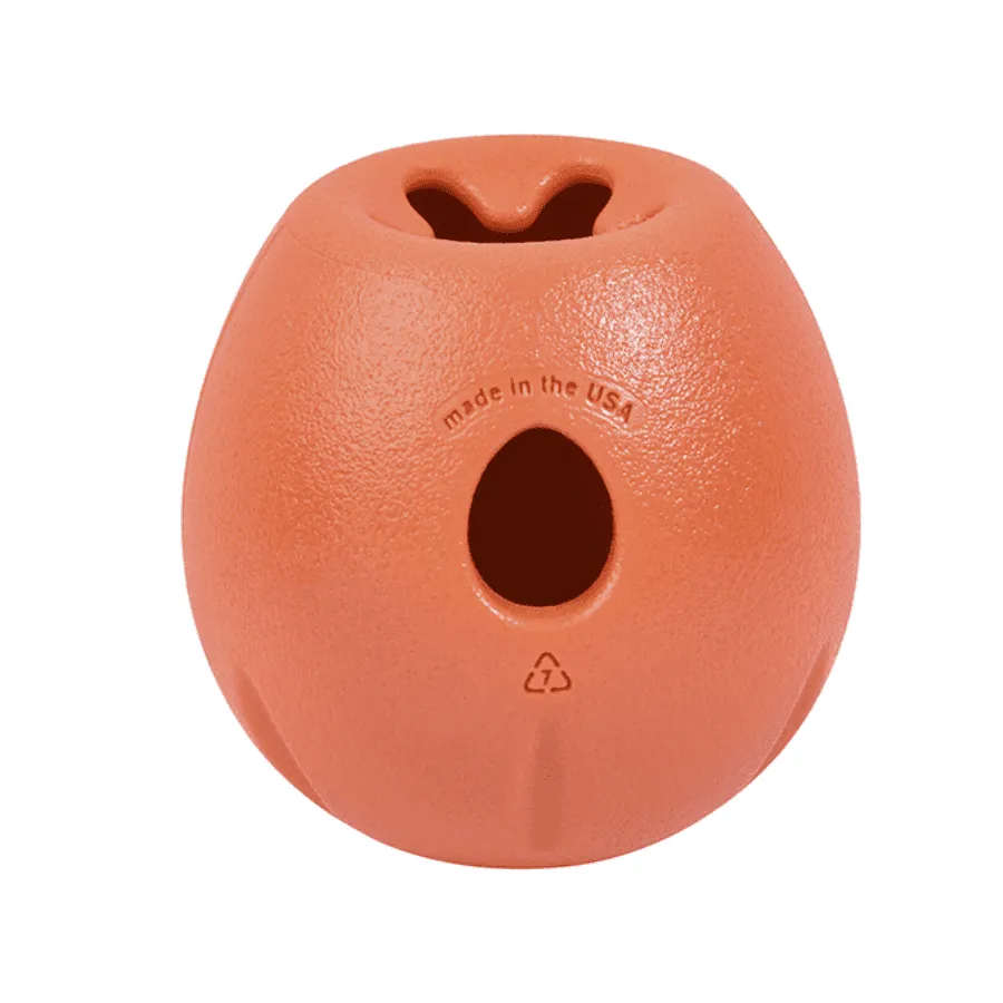 West Paw Rumbl Orange giocattolo cane arancione masticare