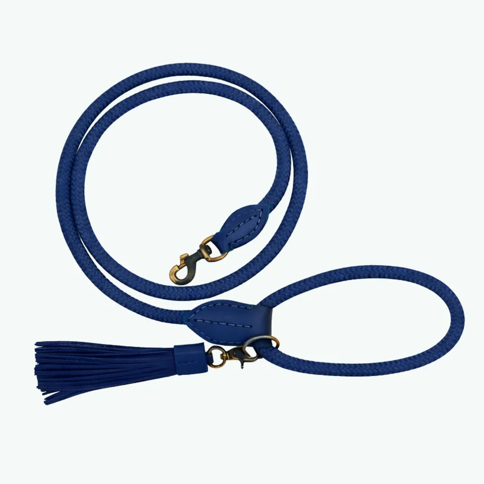 Dog with a Mission Classic Atlantic guinzaglio corda L 155 cm blu