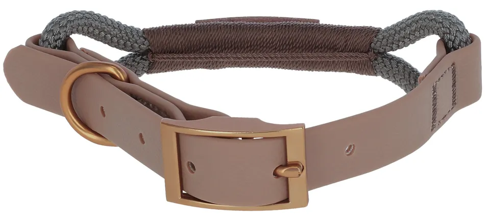 Kerbl Pet Monte Carlo Collare Cane Doppia Corda Oro