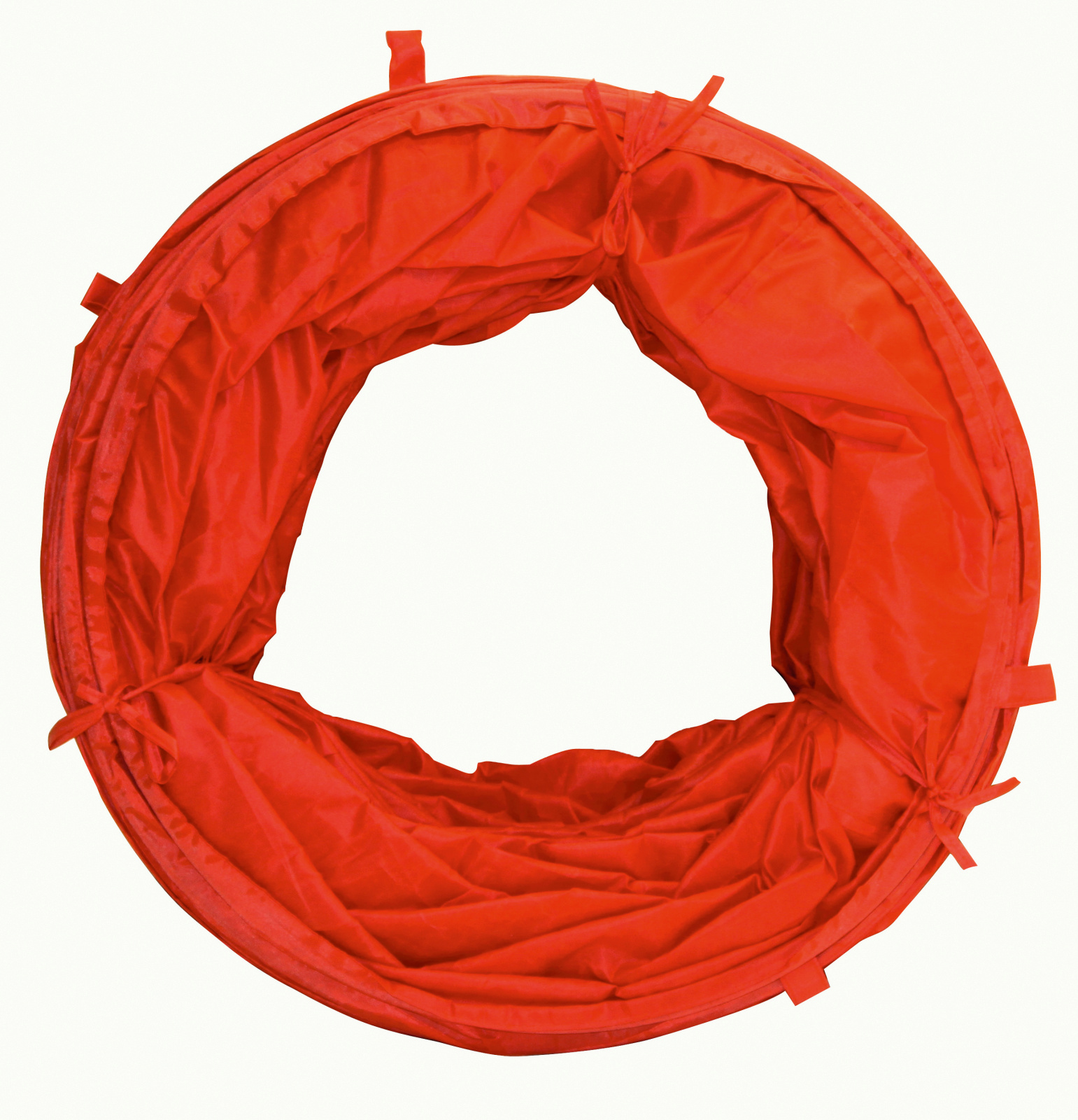 Kerbl Tunnel Agility Cane in nylon con picchetti e sacca