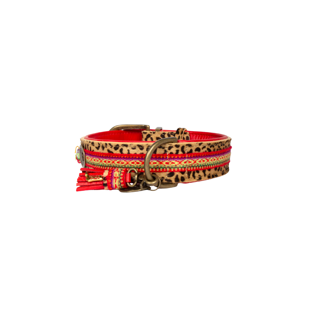 Dog with a Mission Gypsy collare cane XL rosso 48-57 cm