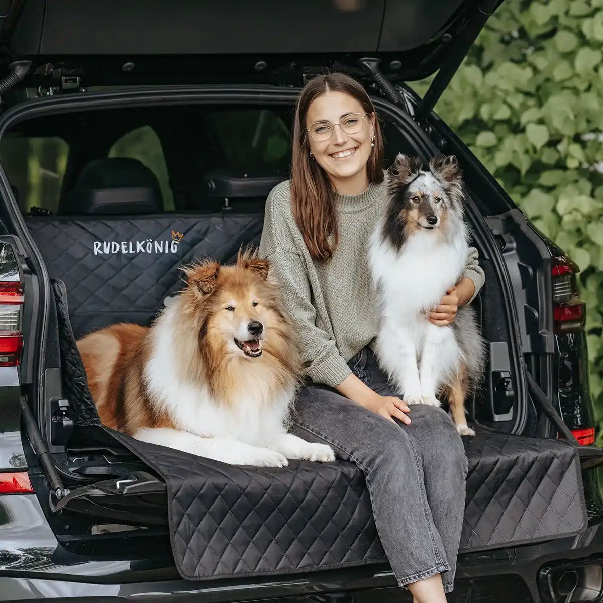 Rudelkönig Protezione Bagagliaio Cane Nera Basic Idrorepellente
