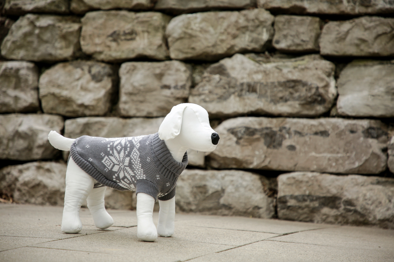 Kerbl Lillehammer pullover cane maglia acrilica elastica