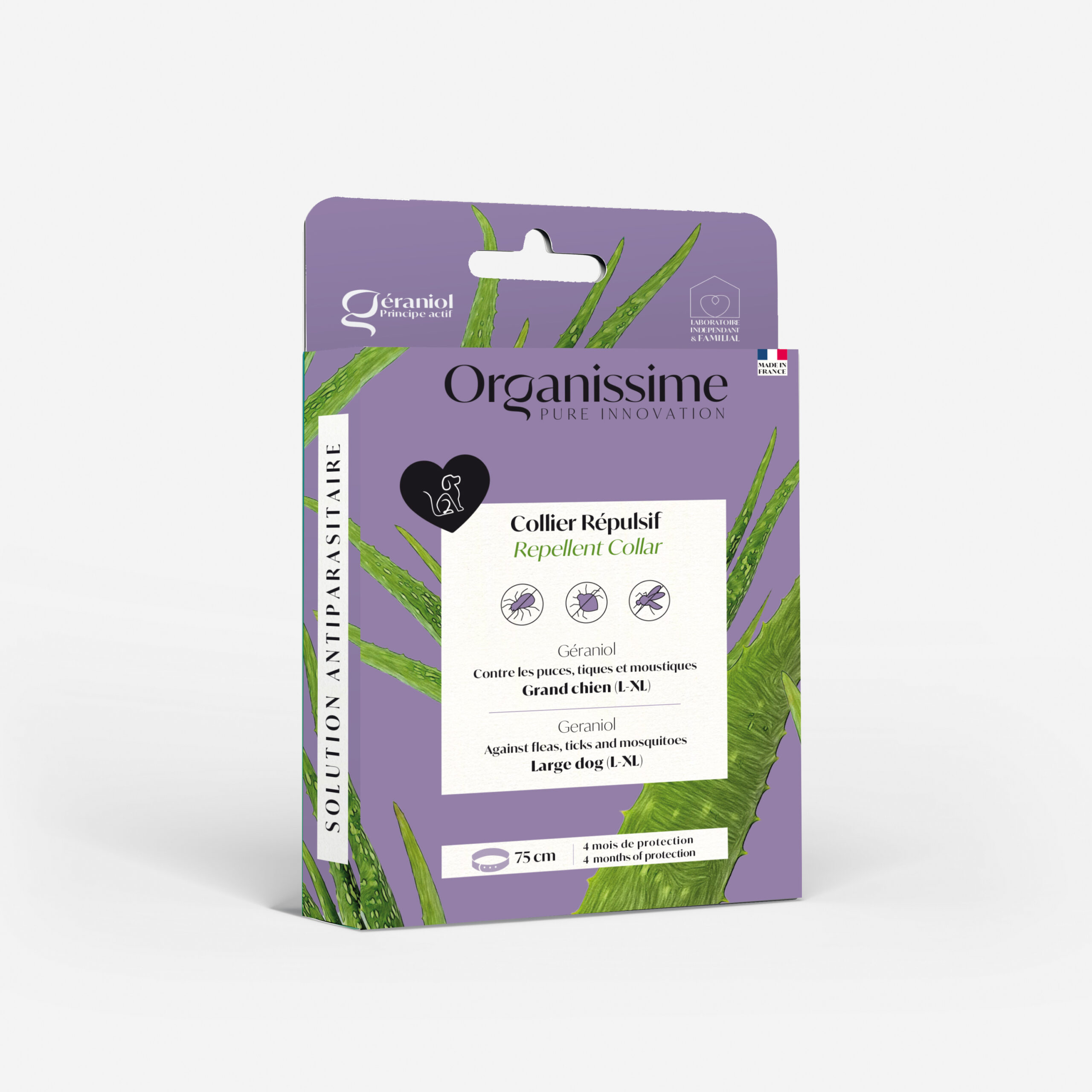Biogance Organissime Collare Cane Grande Repellente al Geraniolo