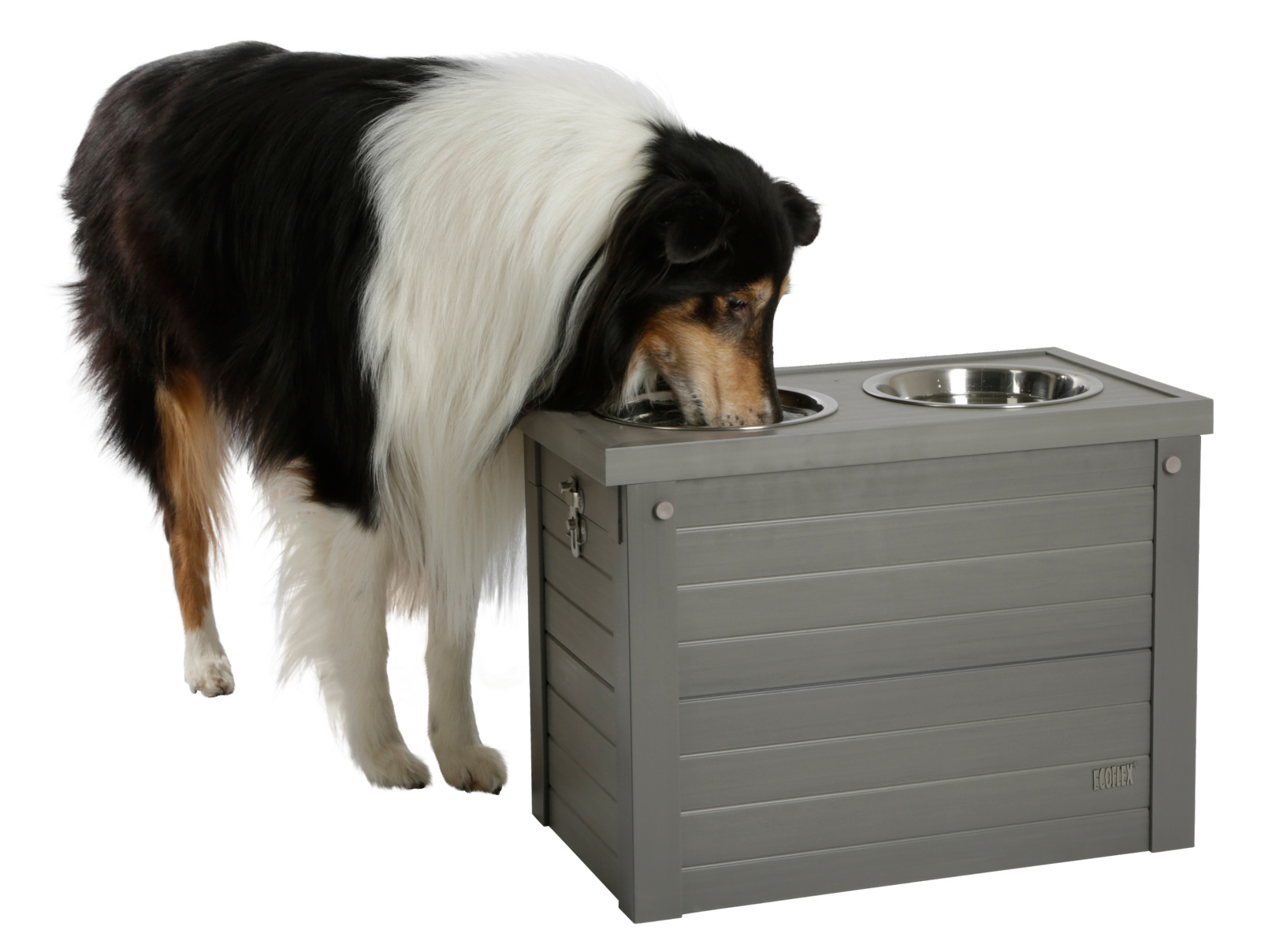 Kerbl Pet Feed and Drink Bar ciotola cane acciaio 30 L