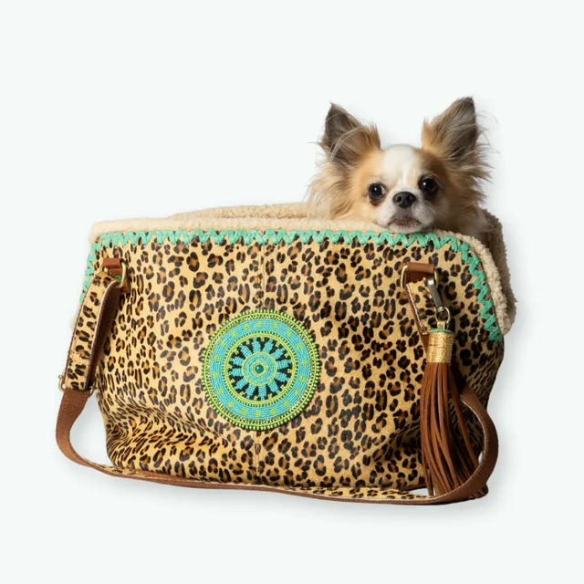 Dog with a Mission Leopard Lily borsa cane leopardo