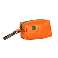 Dog with a Mission Buddy Porta Sacchetti Cane Arancione Cuoio