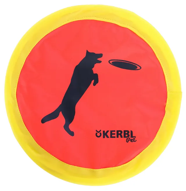 Kerbl Pet Frisbee disco cani nylon gioco lancio