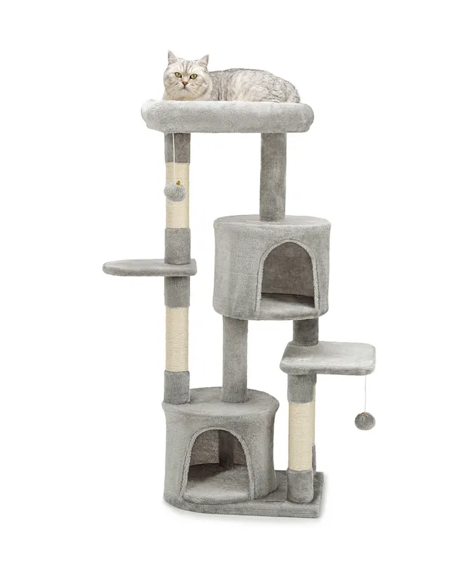 Lionto Katzenkratzbäume tiragraffi 115 cm beige con cu affection
