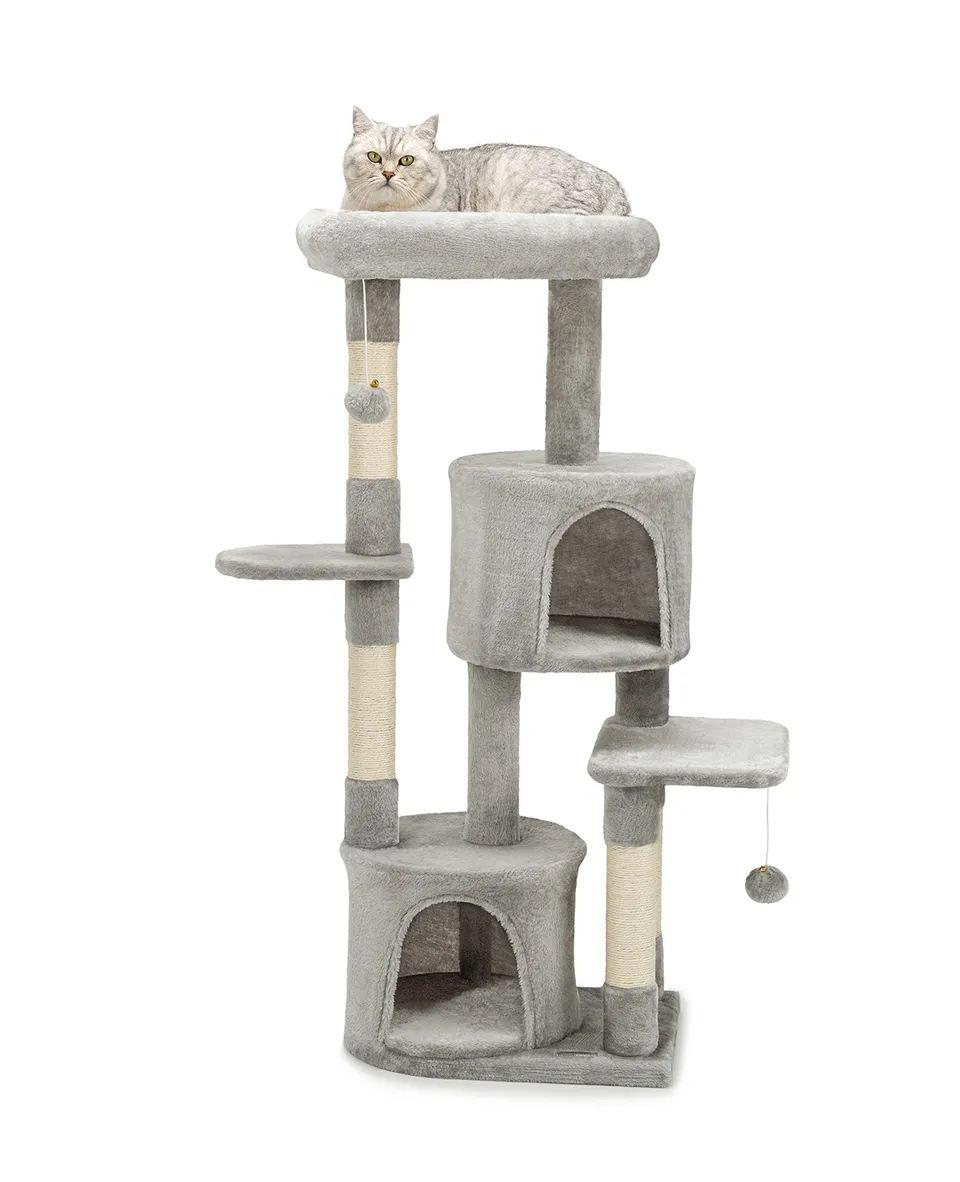 Lionto Katzenkratzbäume tiragraffi 115 cm beige con cu affection