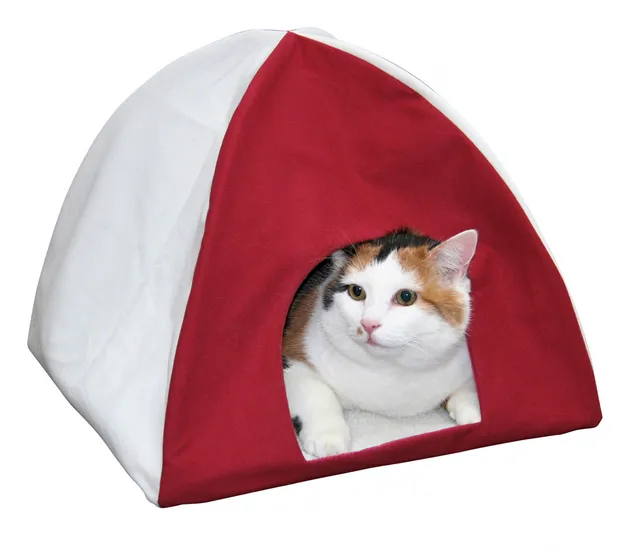 Kerbl Pet Tipi tenda gatto con cuscino pile lavabile