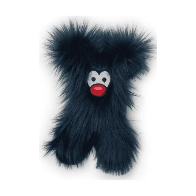 West Paw Mostro peluche cane blu tessuto resistente