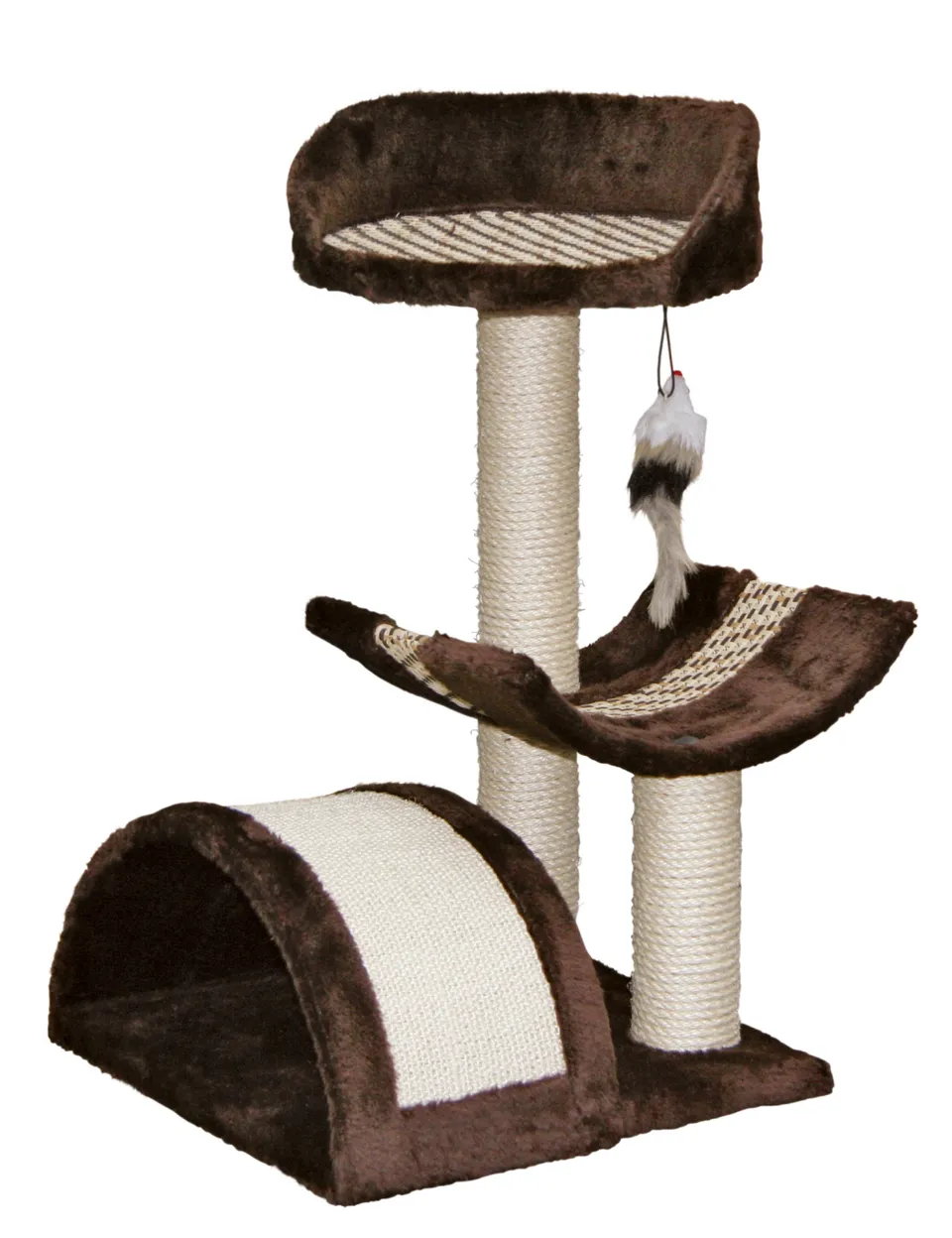 Kerbl Pet Safari albero tiragraffi gatto con cuccia 38x38 cm