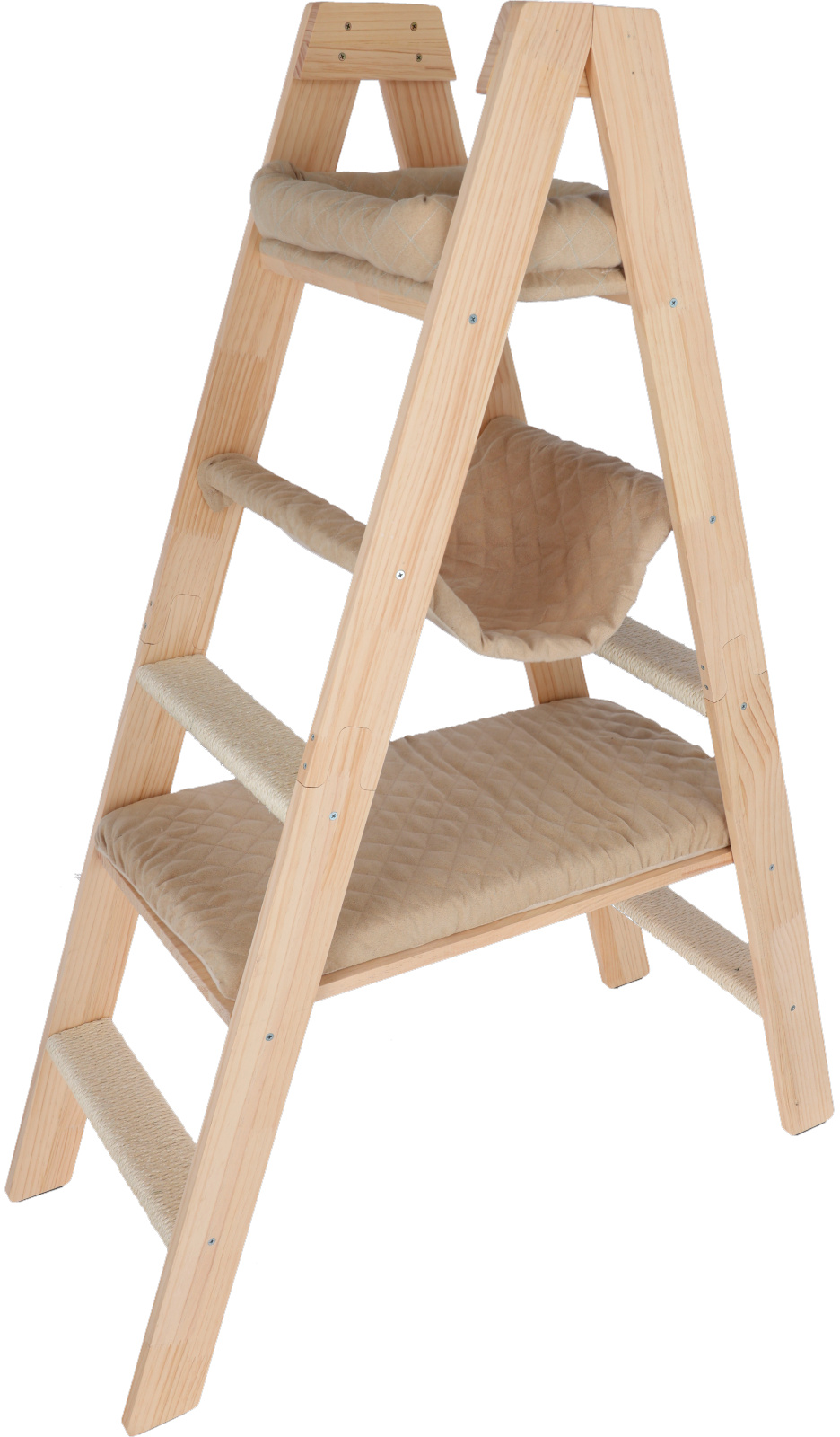 Kerbl Cat Ladder tiragraffi scala sisal 3 posti