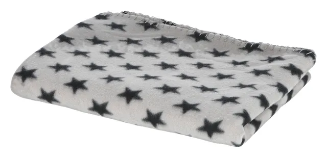 Kerbl Stella coperta cane 140x100 grigia stelle