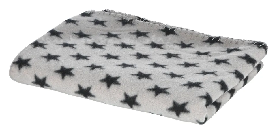 Kerbl Stella coperta cane 140x100 grigia stelle